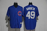 Chicago Cubs #49 Jake Arrieta Royal 2017 Spring Training Flexbase Collection Stitched Jersey,baseball caps,new era cap wholesale,wholesale hats